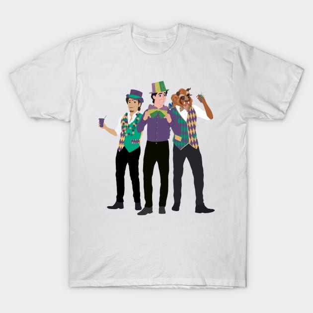 Mardi Gras Boys T-Shirt by Sherri's Grotto